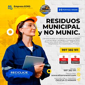 Manejo Integral de Residuos Sólidos Peligrosos y No Peligrosos, Municipales y No Municipales MINAM ETRANRESOL